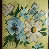 Обложка на паспорт Летний букет