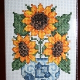 Обложка на паспорт Подсолнухи