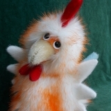 Петушок,игрушка -перчатка