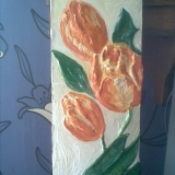 картина "Нежность тюльпанов"