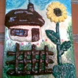 панно "Українська хата"