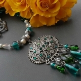 Яркое колье "Восточная весна"