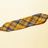 фенечка сине-жолтая