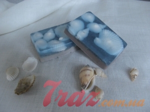 Мыло ручной работы «Море» с голубой глиной