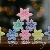 Мыло ручной работы "Снежинка"